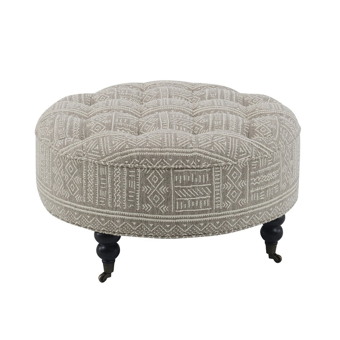 Upendo Ottoman with Casters