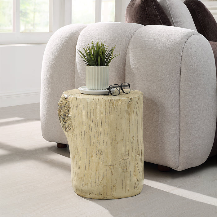 Gene 17"H Round Accent Table