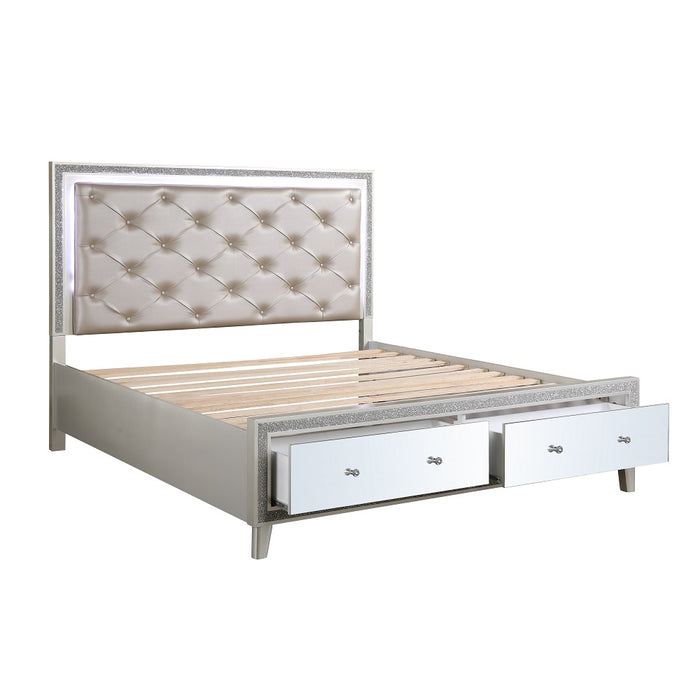 Sliverfluff Upholstered Storage Bed