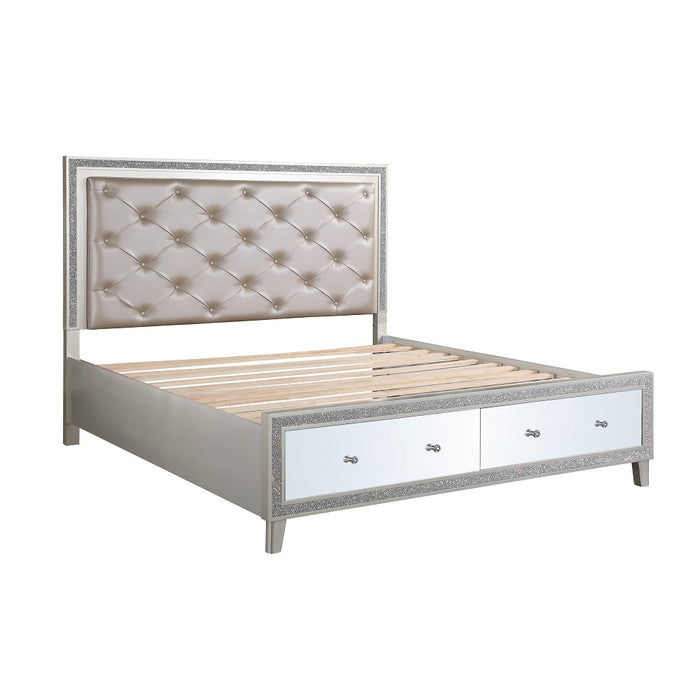 Sliverfluff Upholstered Storage Bed