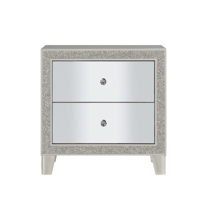 Sliverfluff 26"H 2 Drawers Nightstand