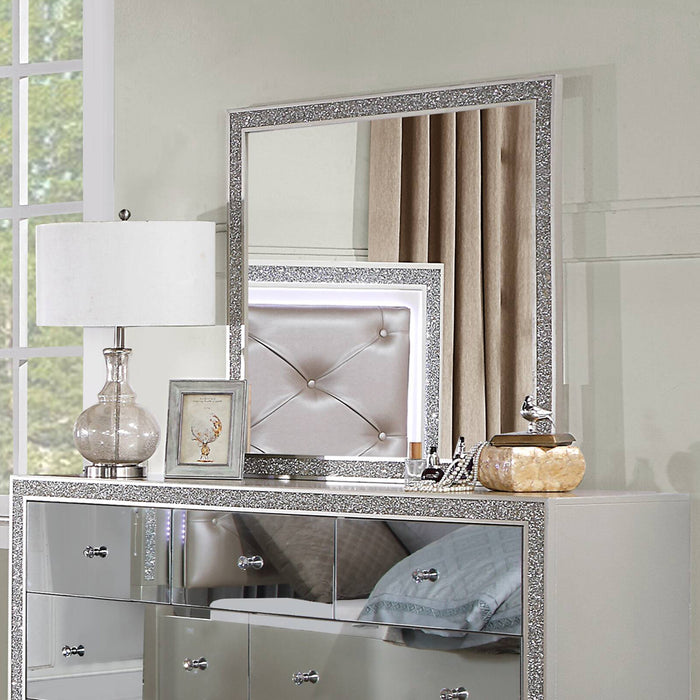 Sliverfluff 38"L x 36"H Rectangular Mirror