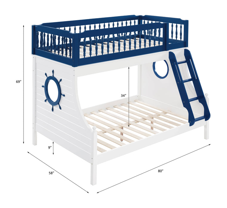 Farah Teenager Solid Wood Bunk Bed (T/F)