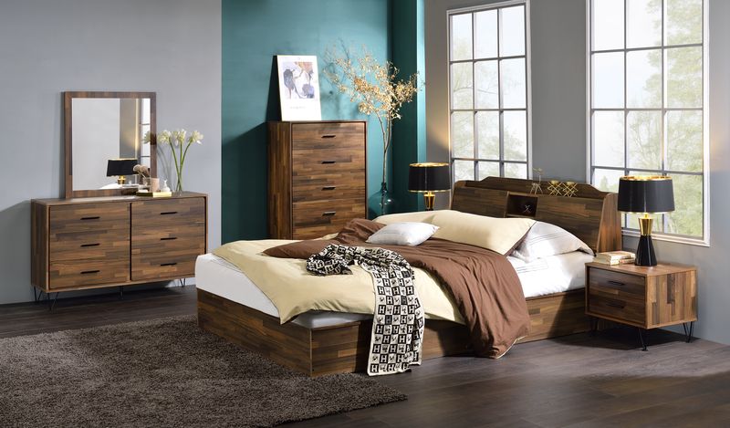 Hestia Queen Bed with Storage