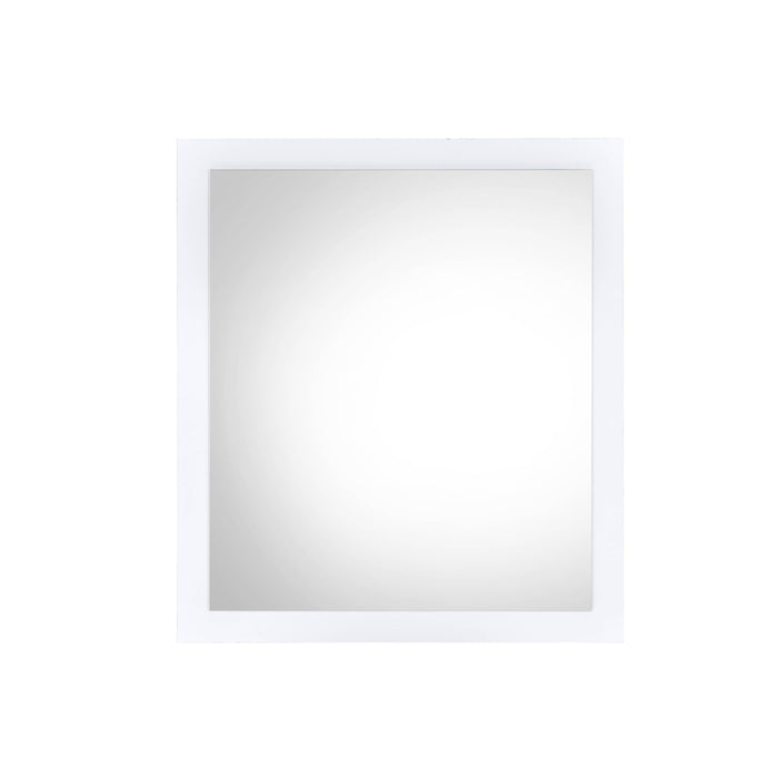 Perse 28"L x 32"H Rectangular Mirror