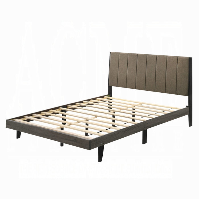 Valdemar Channel Tufted Upholstered Queen Bed