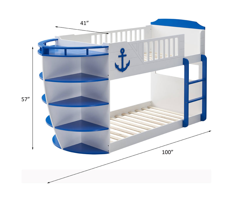 Neptune Solid Wood Teenager Bunk Bed (T/T)