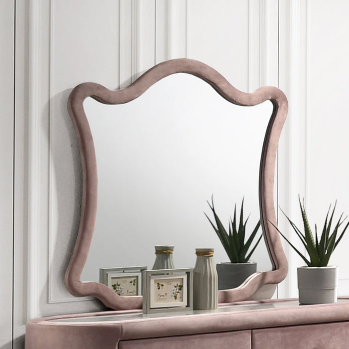 Salonia 41"L x 43"H Arched Mirror