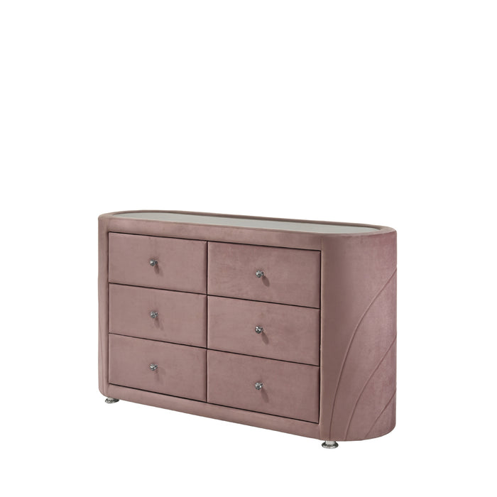 Salonia 6 Drawers Dresser