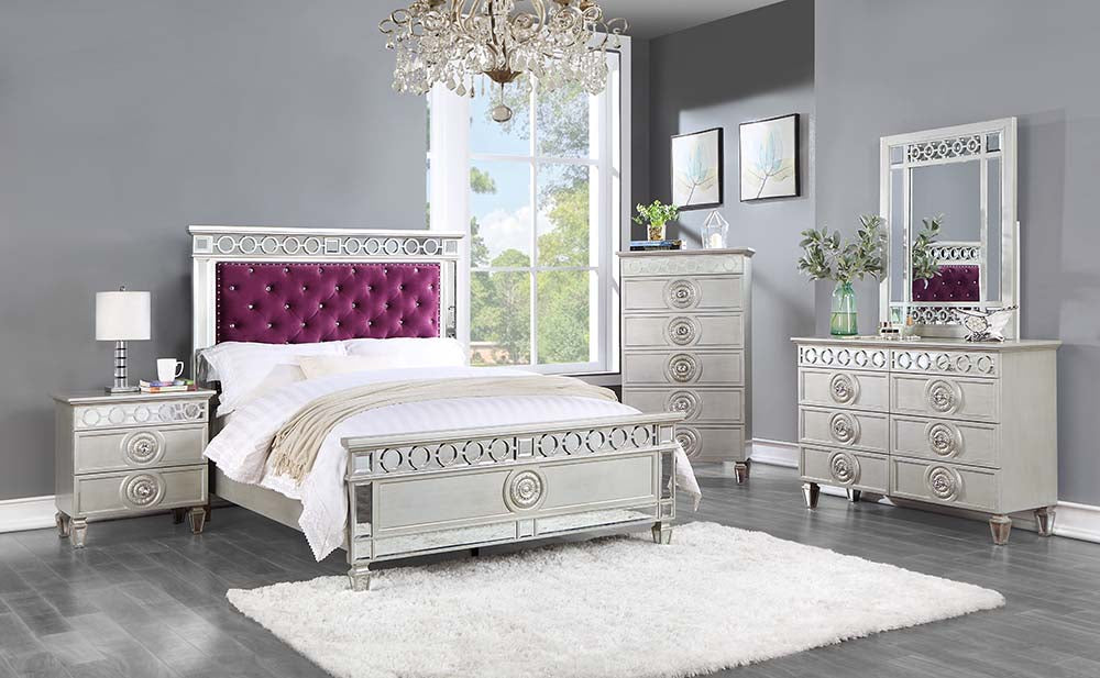 Varian Upholstered Headboard Bed