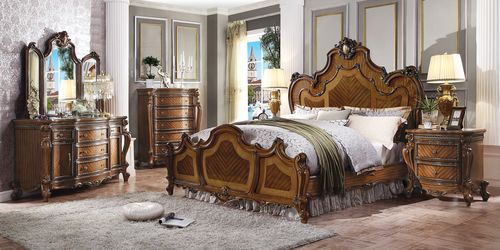 Picardy Panel Bed with Arched Headboard