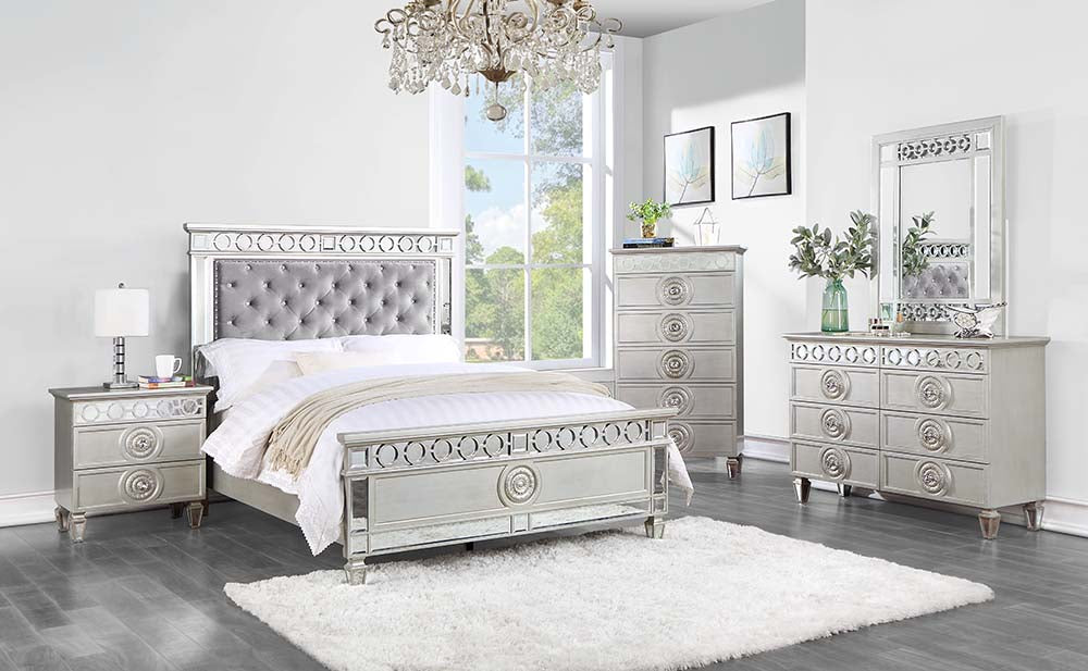 Varian Upholstered Headboard Bed