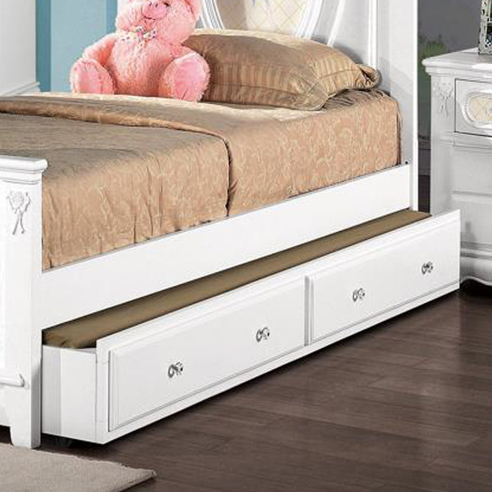 Flora Teenager Solid Wood Trundle (Twin )