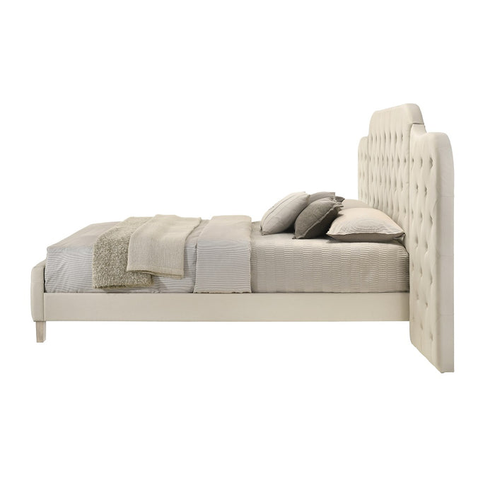 Ranallo Linen Upholstered Panel Bed