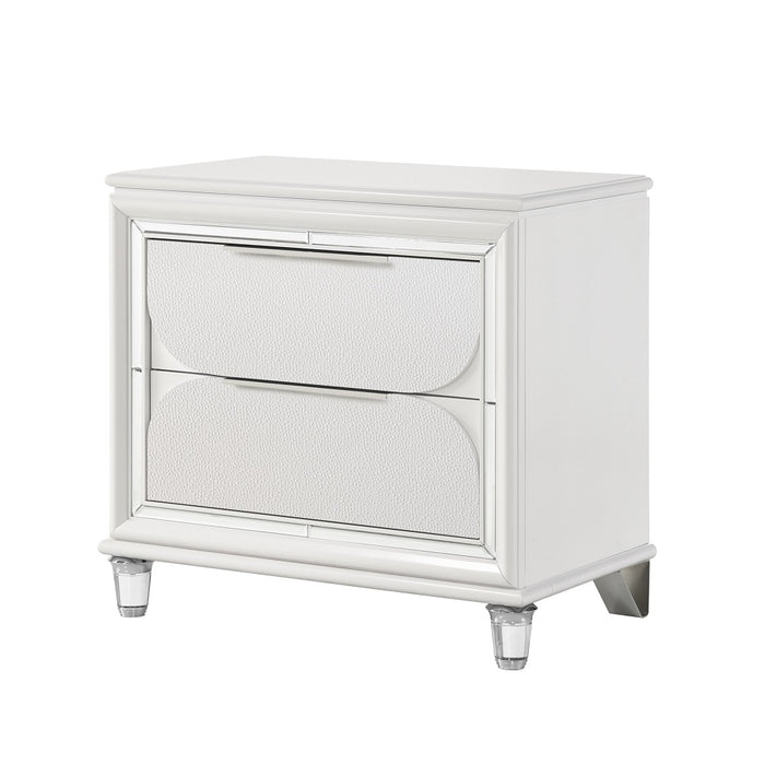 Tarian 29"H 2 Drawers Nightstand