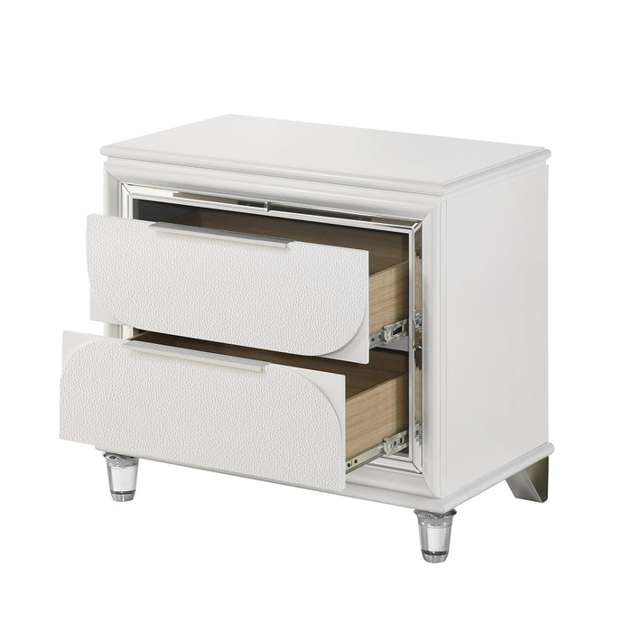 Tarian 29"H 2 Drawers Nightstand