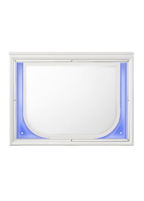 Tarian 47"L x 36"H Rectangular Mirror with LED