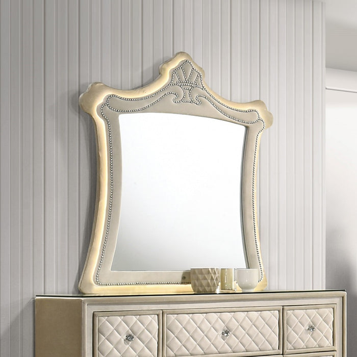 Lucienne Rectangular Mirror with LED