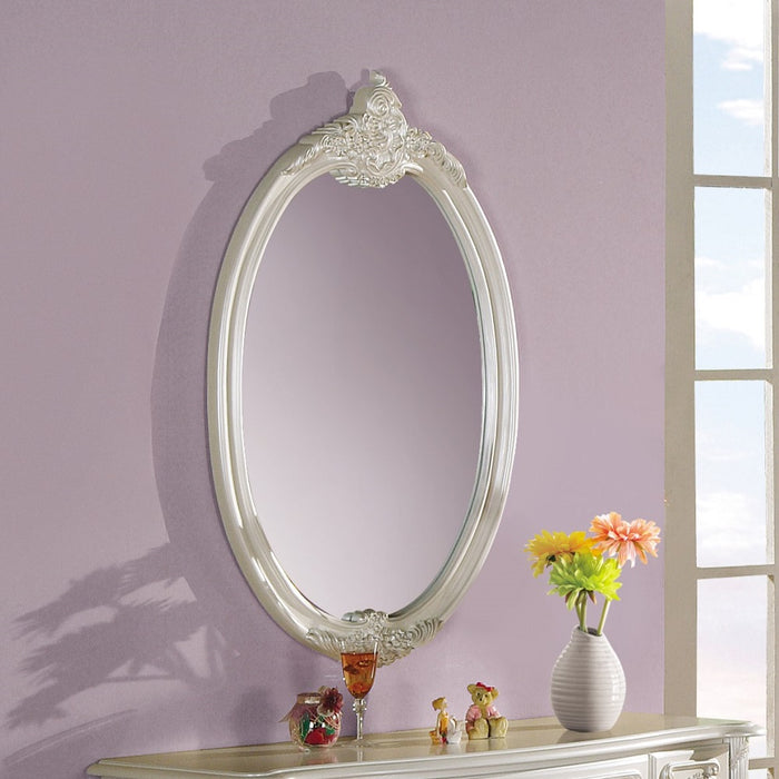 Pearl 28"L x 44"H Oval Mirror