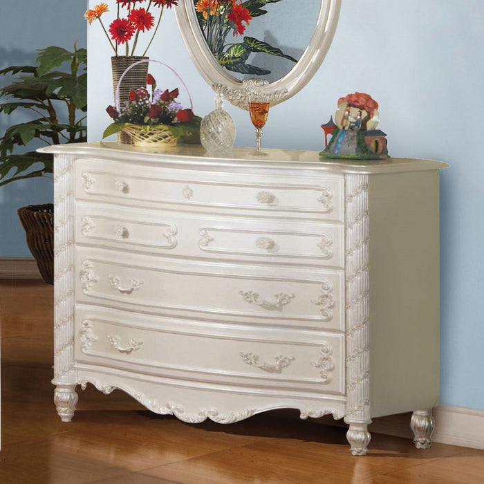 Pearl 40"L 4 Drawers Dresser