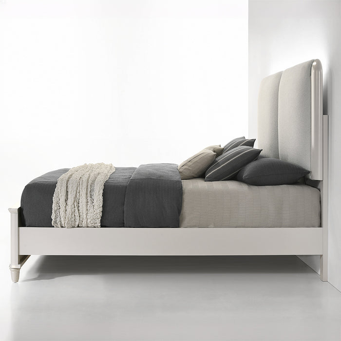 Laveda 91"L Upholstered Bed with LED Light