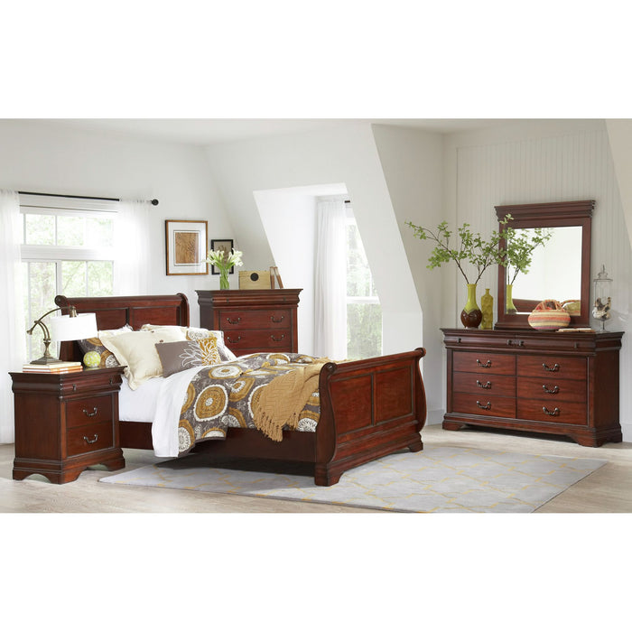 Chateau Queen Sleigh Bed