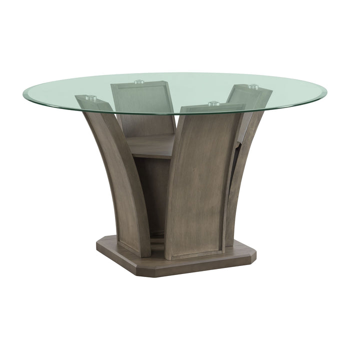 Dapper Grey Round Dining Table