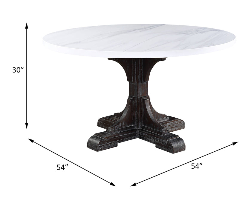 Gerardo Round 54"Dia Dining Table