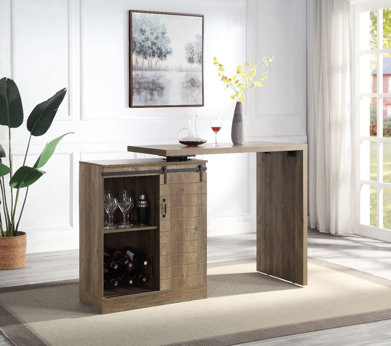 Quillon 47"L Swivel Bar Table