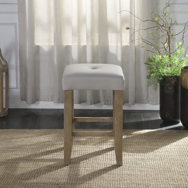 Charnell 25"H Upholstered Counter Height Stool (Set-2)