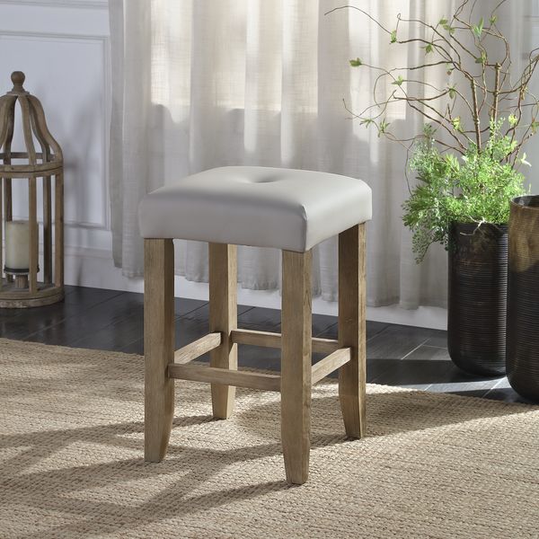 Charnell 25"H Upholstered Counter Height Stool (Set-2)