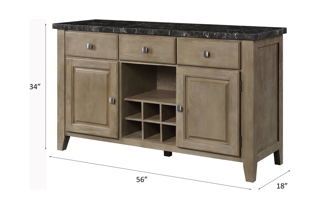 Charnell 3 Drawers Server