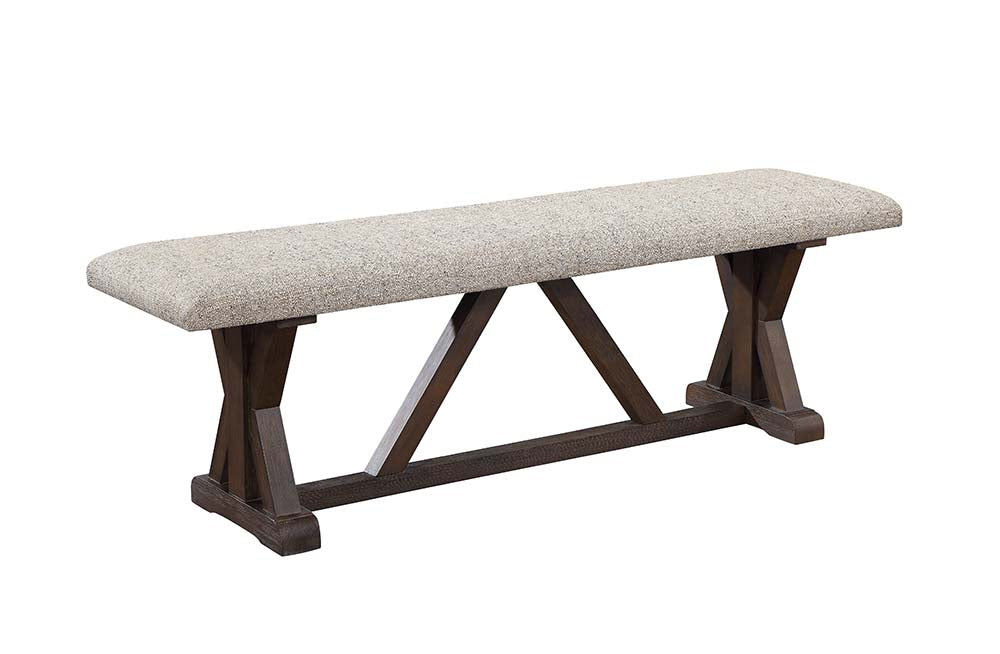 Pascaline 60"L Upholstered Bench