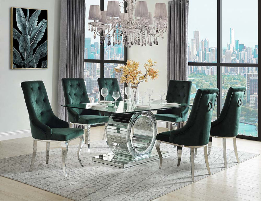 Noralie 71"L Glam Dining Table