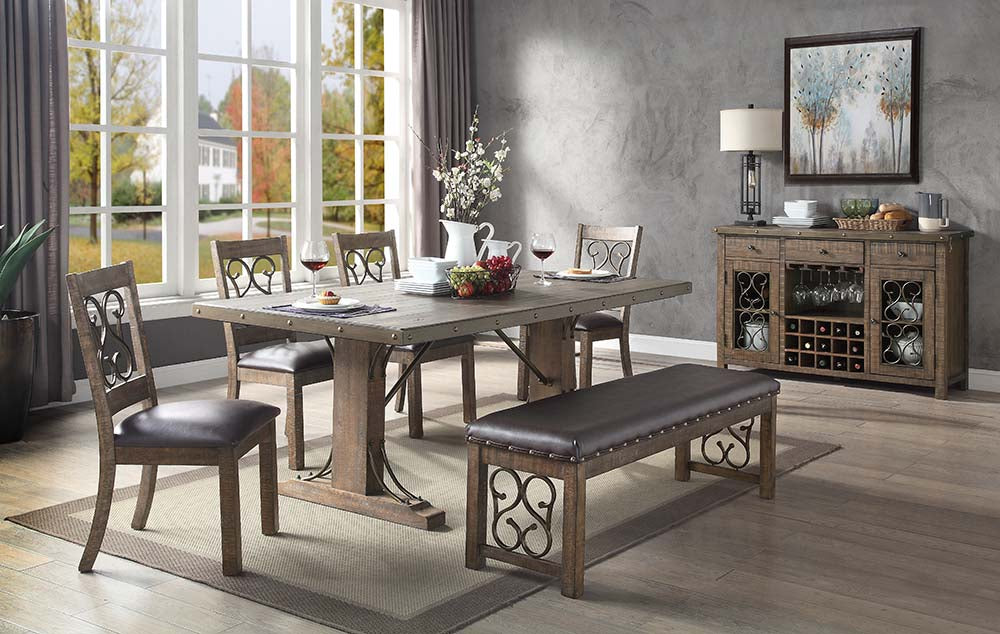 Raphaela 78"L Rectangular Dining Table