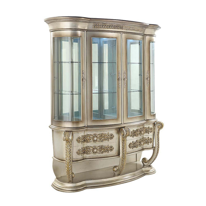 Danae 4 Doors Lighted Curio