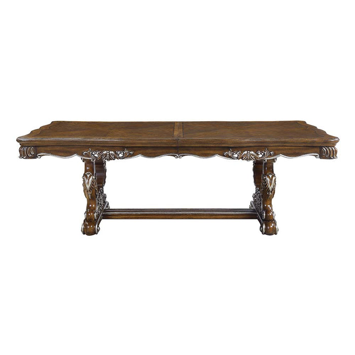 Latisha Rectangular Dining Table with Trestle Base