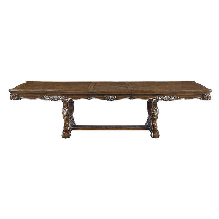 Latisha Rectangular Dining Table with Trestle Base