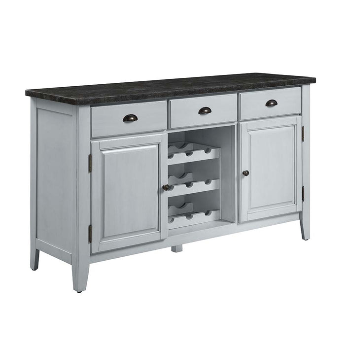 Lanton Server with Marble Top