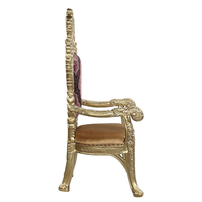 Bernadette 58"H Upholstered Arm Chair (Set-2)