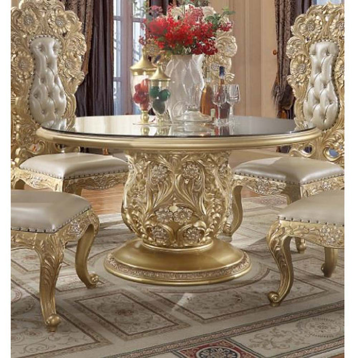Cabriole Round 60"Dia Round Dining Table