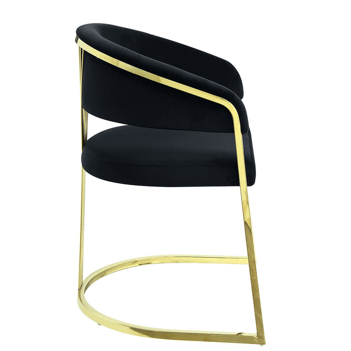 Fallon 32"H Velvet Side Chair