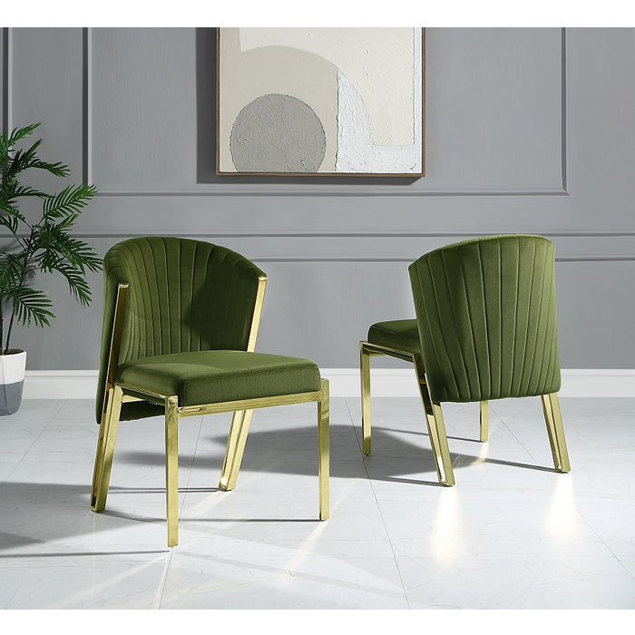 Fallon 31"H Velvet Side Chair (Set-2)