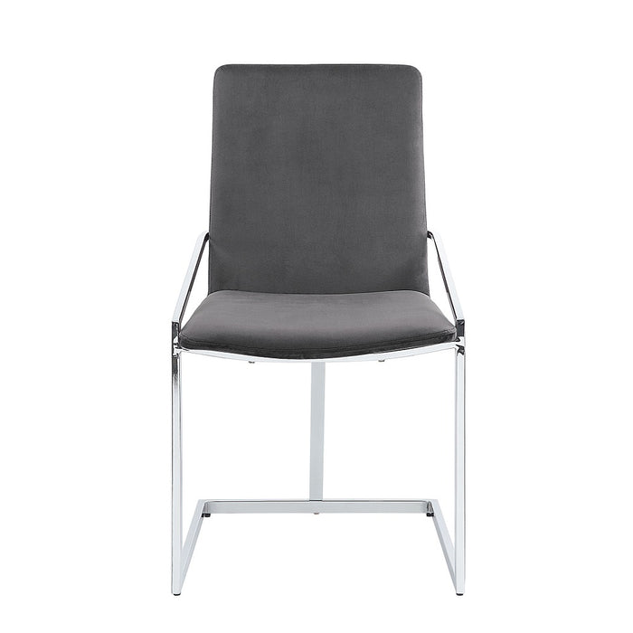 Zlatan 35"H Velvet Side Chair(Set-2)