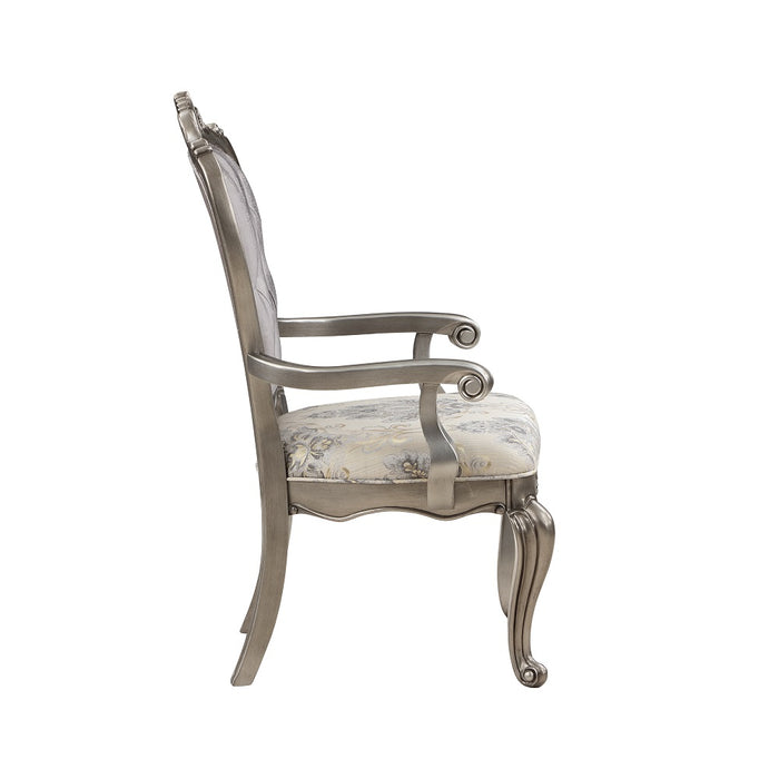 Ariadne 43"H Velvet Arm Chair (Set-2)