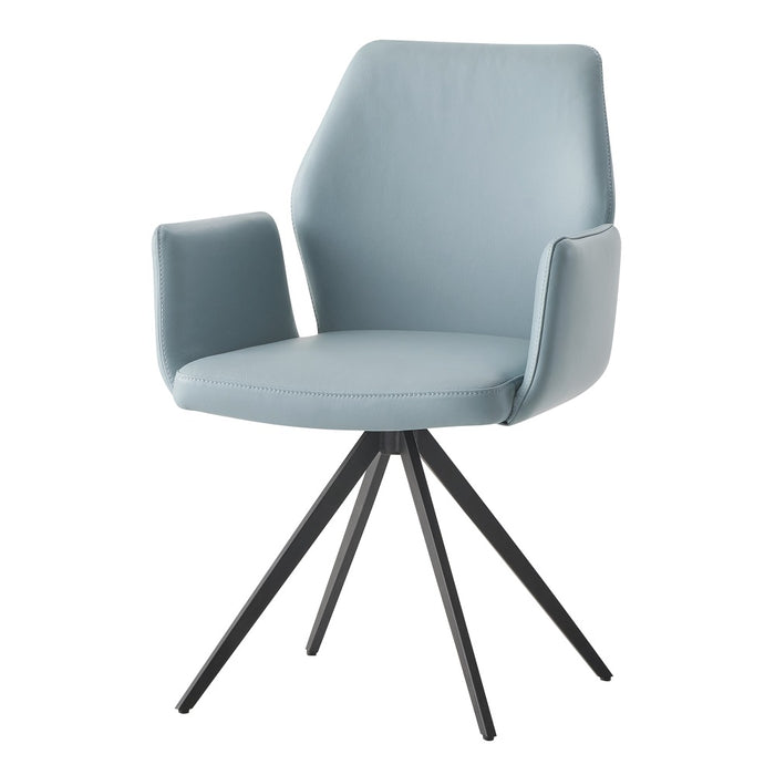 Segismunda 34"H Upholstered Side Chair with Swivel