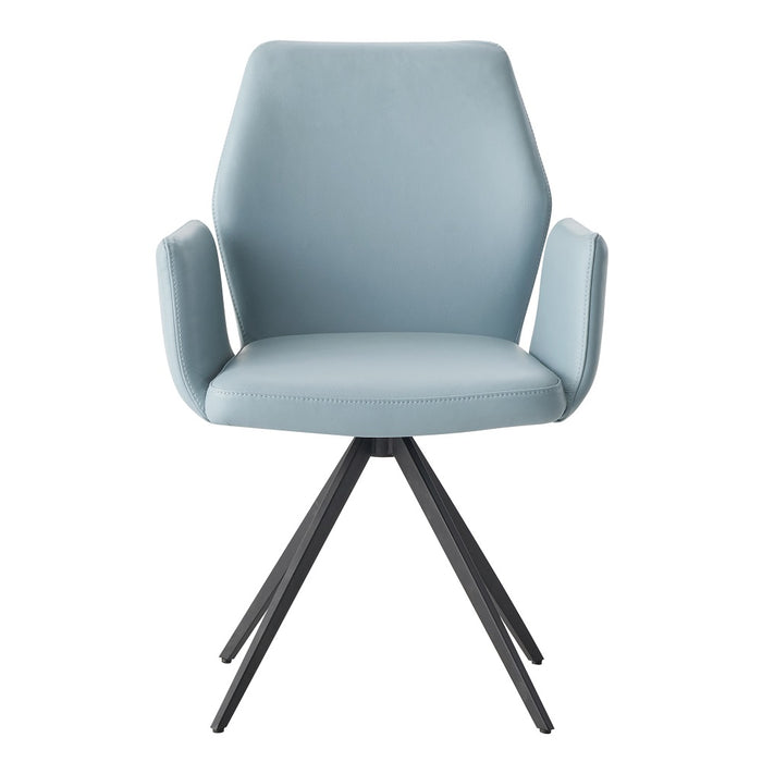 Segismunda 34"H Upholstered Side Chair with Swivel