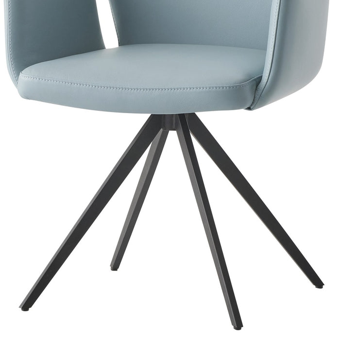 Segismunda 34"H Upholstered Side Chair with Swivel