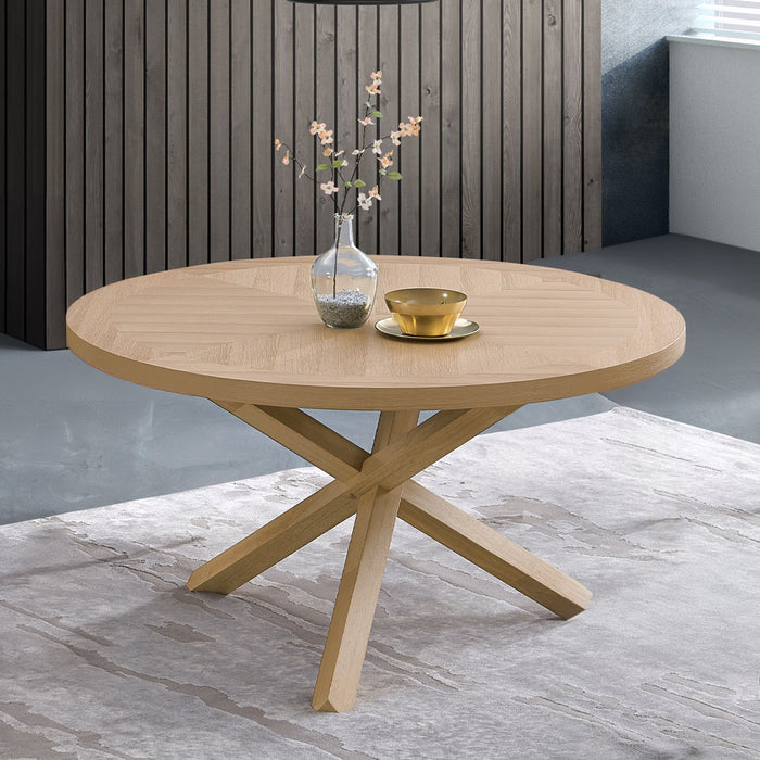 Kasem 54"Dia Round Dining Table