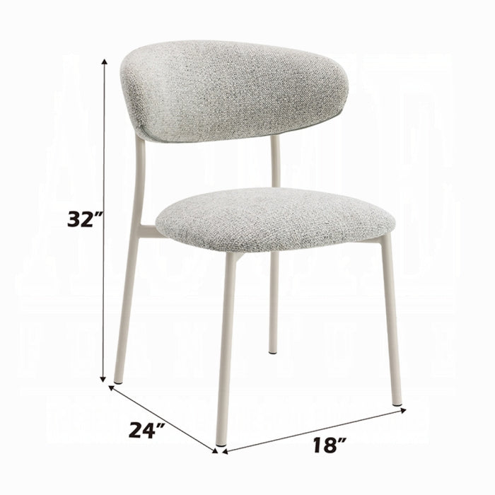 Kalam 32"H Armless Side Chair (Set-2)